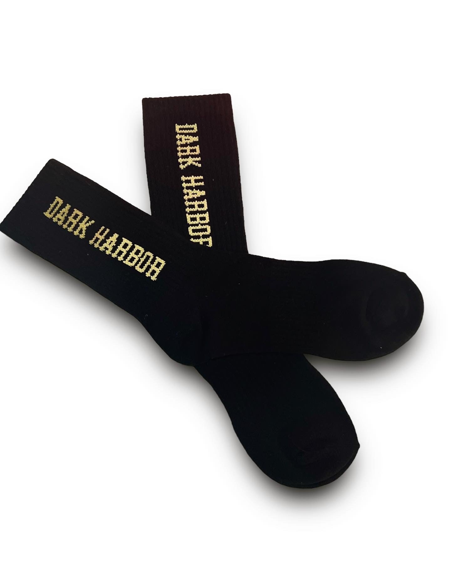 “Black Dark Harbor Socks"