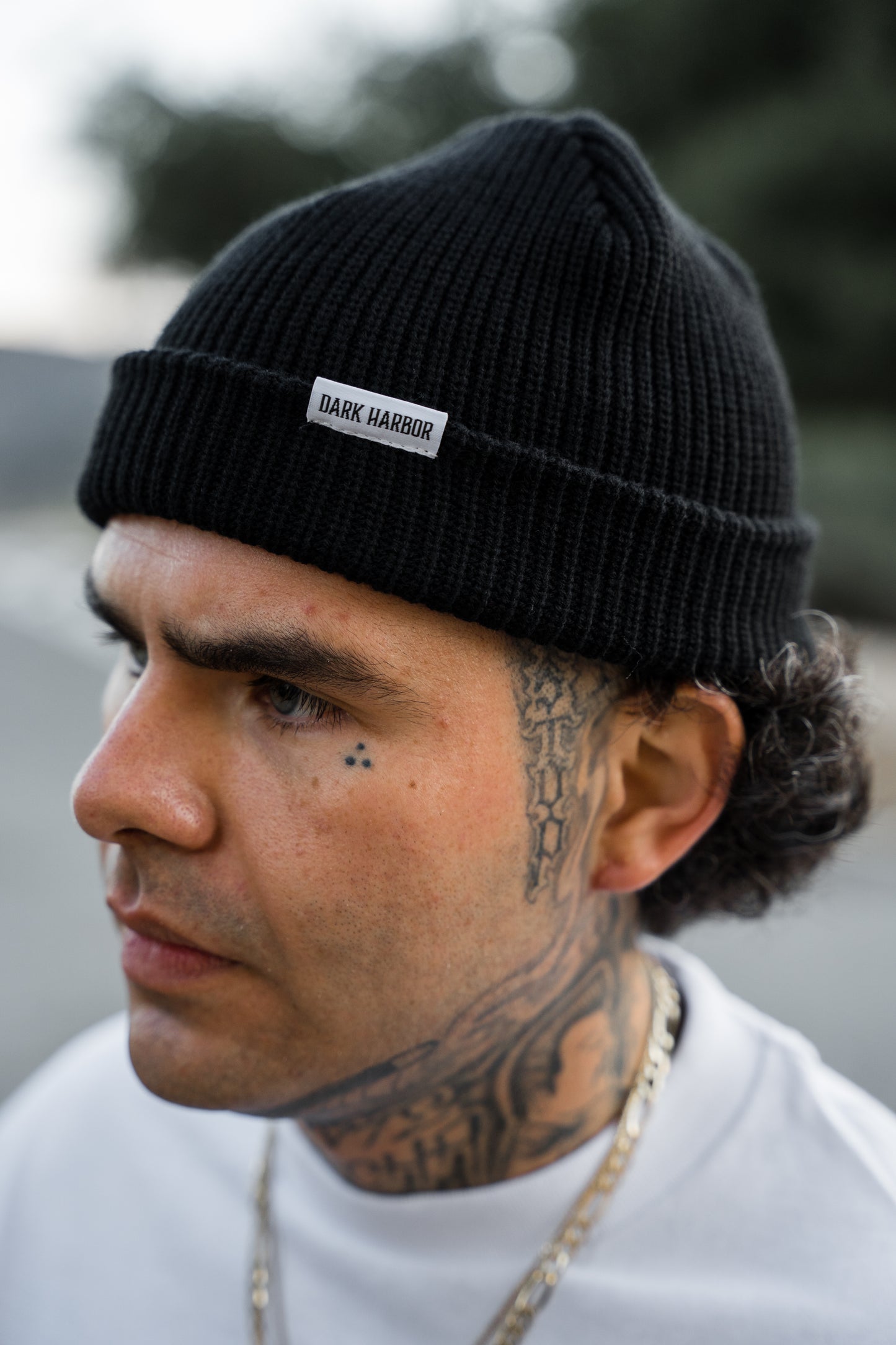 “Black Dark Harbor Beanie”