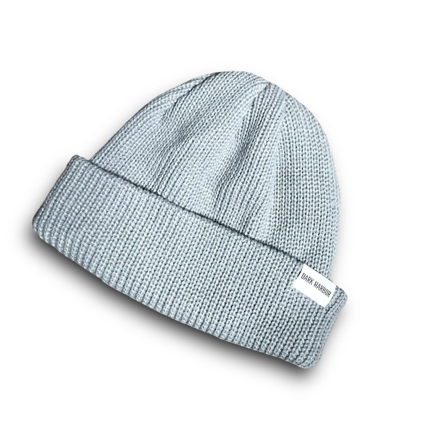 “Dark Harbor Light GreyBeanie”