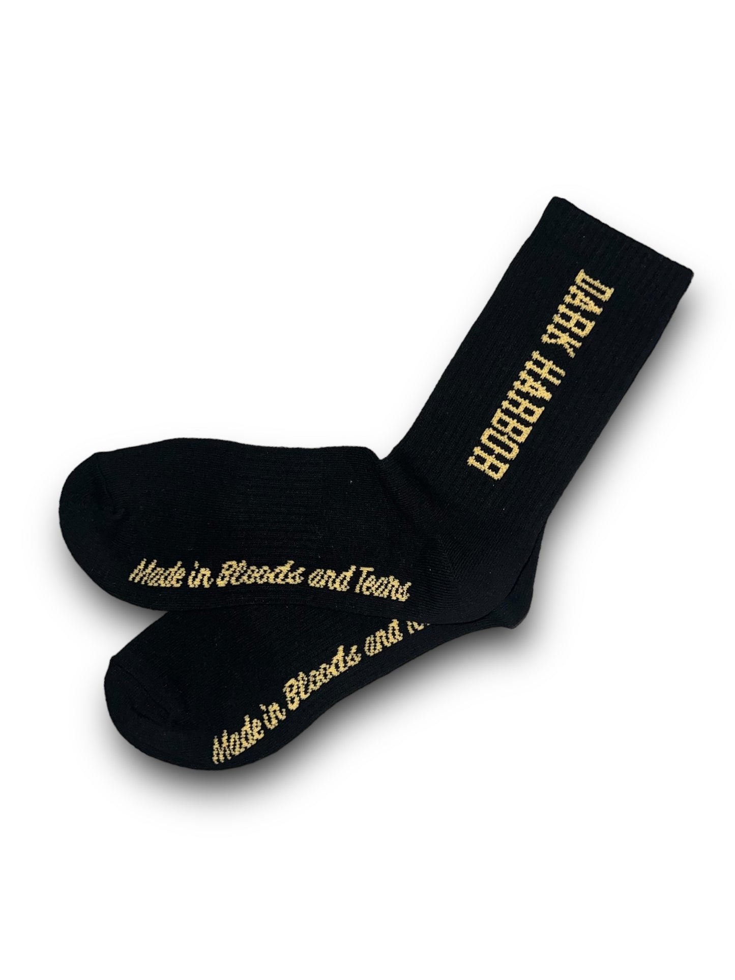 “Black Dark Harbor Socks"