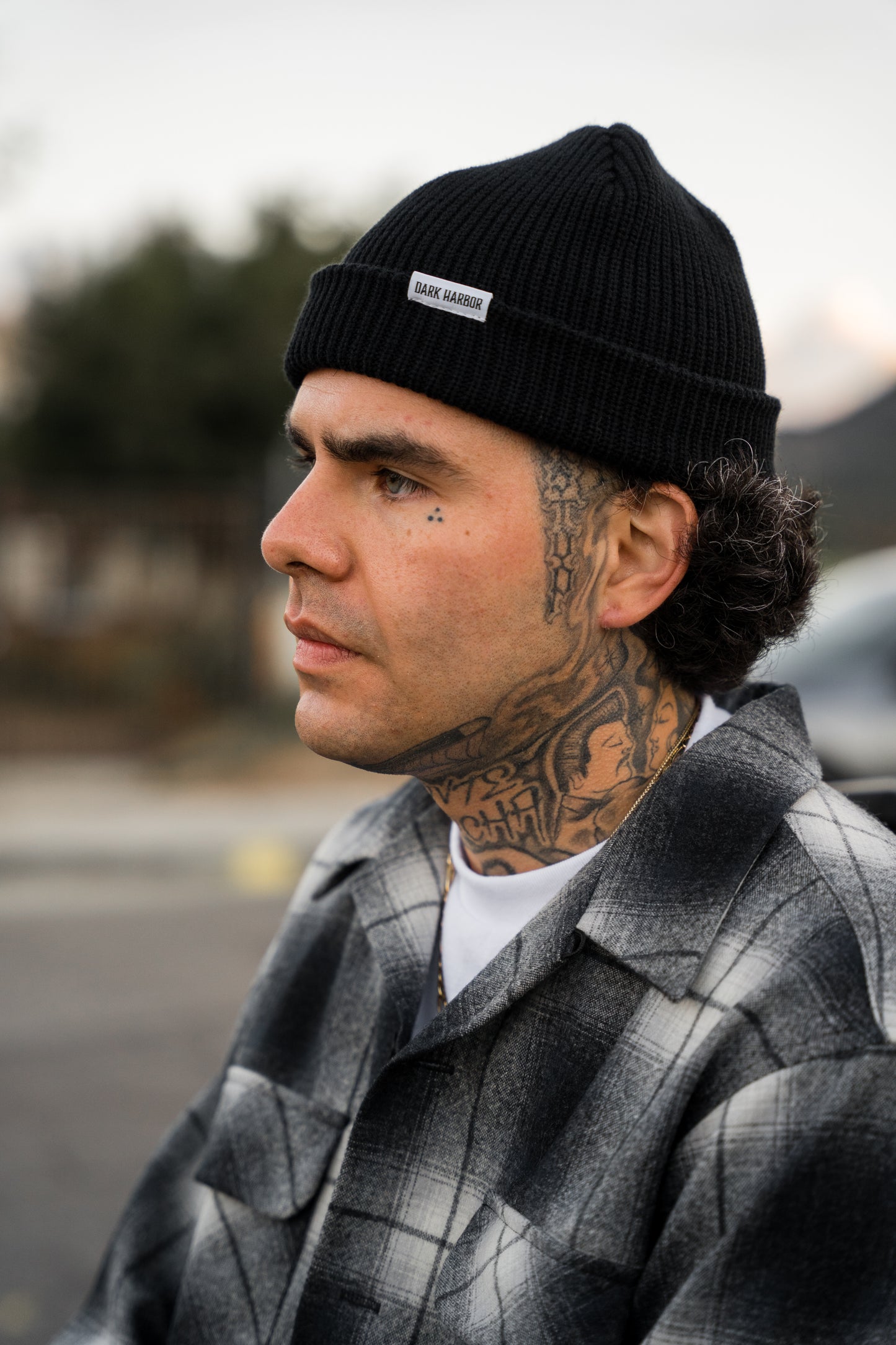 “Black Dark Harbor Beanie”