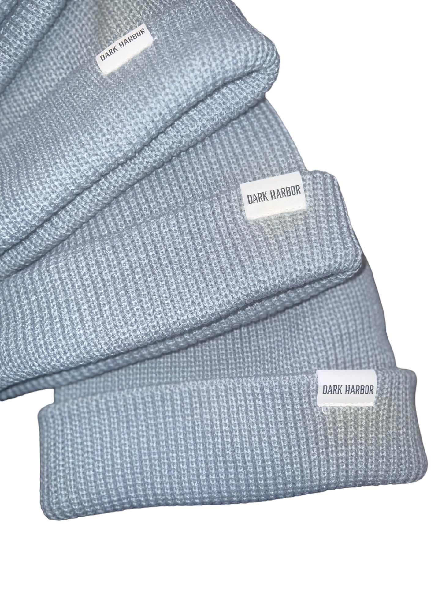 “Dark Harbor Light GreyBeanie”